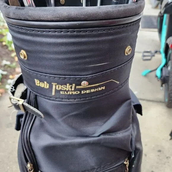 BOB TOSKI - 6 WAY Golf BAG And Clubs - Please See All Pictures - Picture 3 of 11